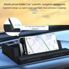 Multifunctional Non Slip Car Dashboard Phone Mount Holder Rack with Parking Number Plate Organizer Storage Box Container