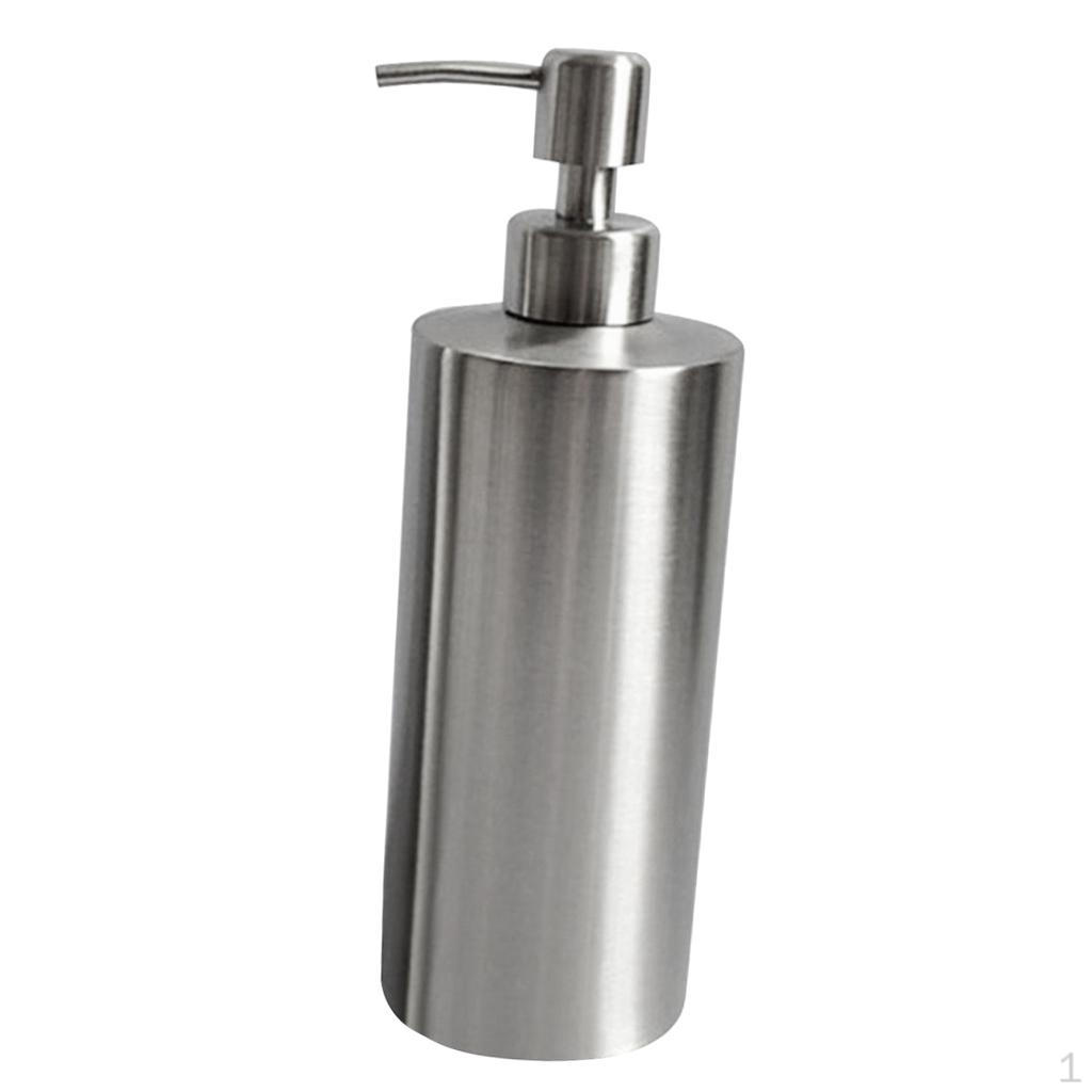 

Foaming Soap Dispensers Empty Ceramic Liquid Pump Bottles for Soap, DIY Dish 1# 350ml