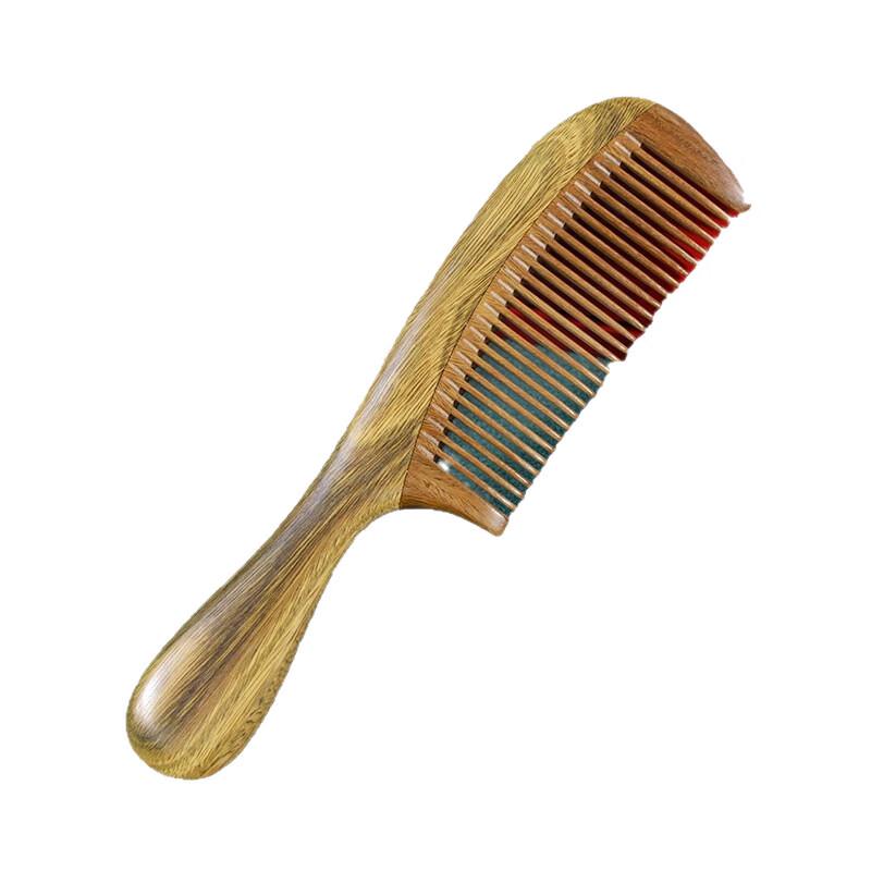 Green Sandalwood Hair Comb