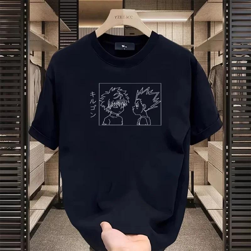 Japanese Anime Hunter X Hunter Printed Tshirt Unisexs And Unisexs Clothing Summmer New Fashion Tshirt Streetwear Hip Hop
