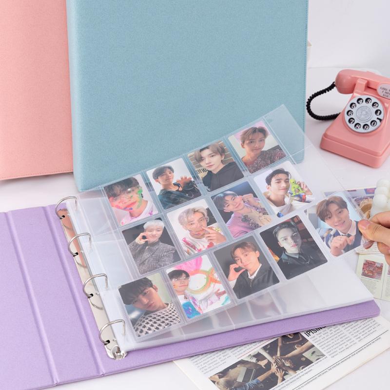Premium 13-Grid Photo Album, Large Capacity K-Pop Photocard Collection Book for 3'' IDOL Polaroids& Trading Card Storage