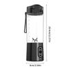 360W Portable Electric Blender Rechargeable Cordless Juicer Powerful Juicer Cup 700ml For Smoothie Juice Food Mixing