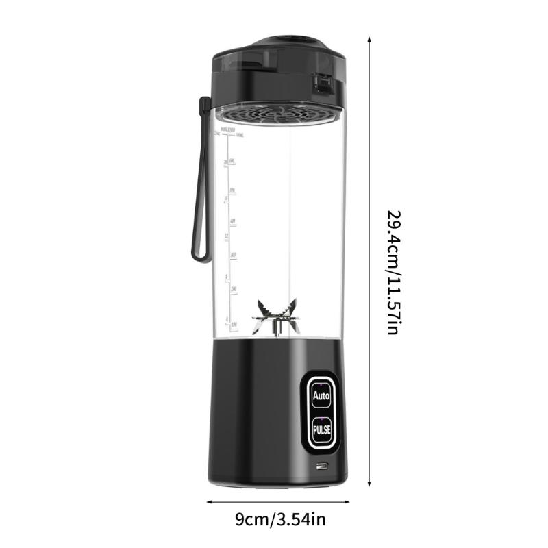360W Portable Electric Blender Rechargeable Cordless Juicer Powerful Juicer Cup 700ml For Smoothie Juice Food Mixing