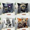 Anime MMurder Drones Pillow Case For Car Sofa Decorative Home Doublesided Print Plush Square Throw Pillow Cushion Cover