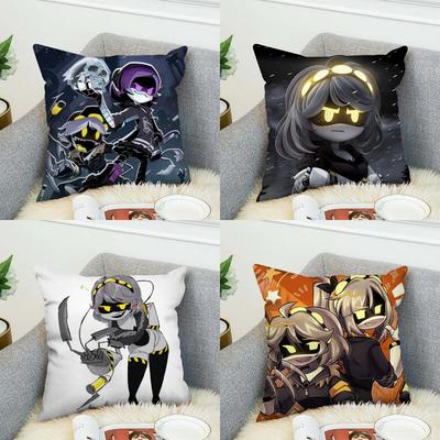 Anime MMurder Drones Pillow Case For Car Sofa Decorative Home Doublesided Print Plush Square Throw Pillow Cushion Cover