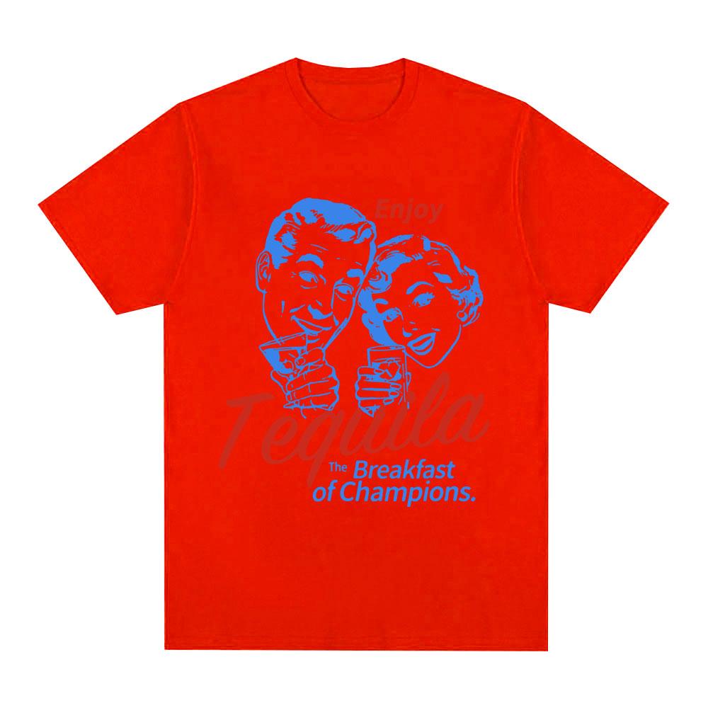 Enjoy Tequila Retro Graphic T Shirt Men Women Cute Funny Alcohol Drinking T-Shirts Vintage Fashion T Shirts Tops Unisex Clothing