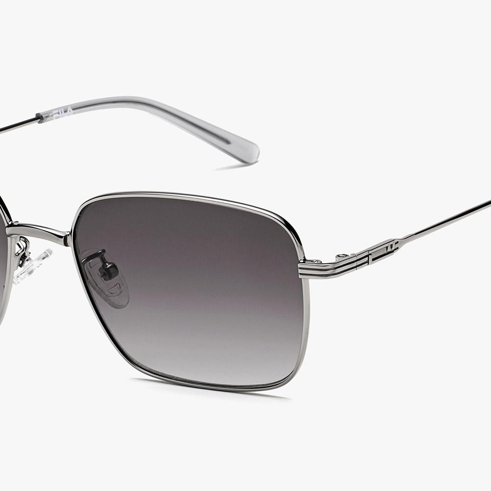 Hwillaaiweeo Metal Sunglasses (Fls7487 Shinygun 55)