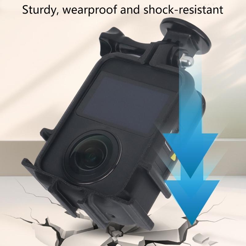 Protective Case for  Panoramic Cameras Shockproof Battery Door Access PLAs Composite Expandable Accessory Mount