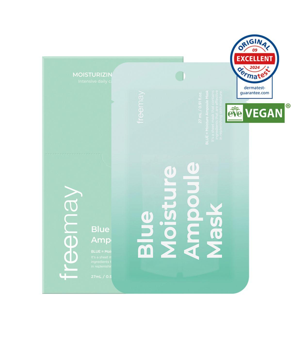 Primey Blue Moisture Ampoule Mask 10P