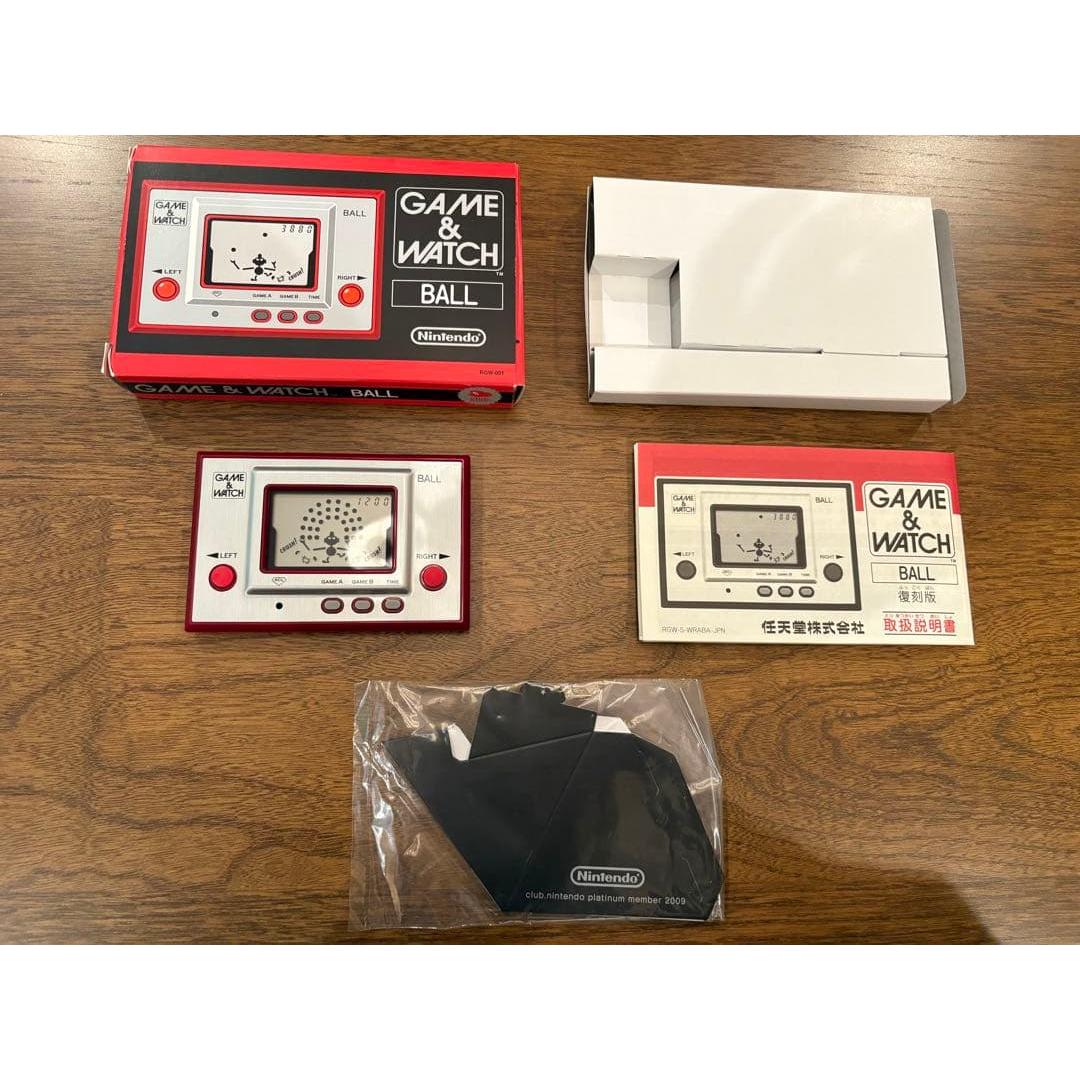 Used Nintendo GAME & WATCH BALL reprint edition