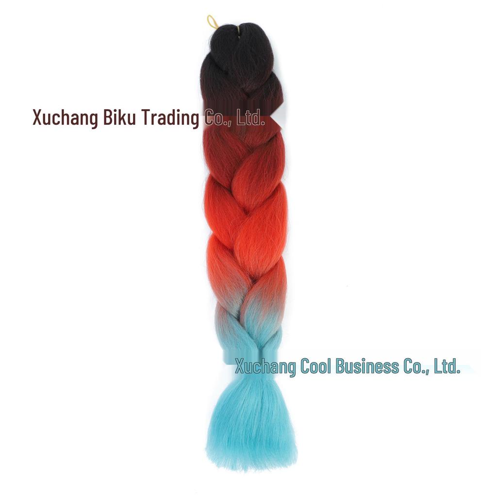 Three, Four, Five-Color Gradient High-Temp Fiber Jumbo Braid Material