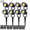 9W Low-Voltage 12V Outdoor COB Garden Pathway Light