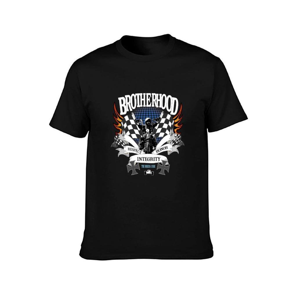 Biker Brotherhood  The Biker Code TShirt Large Size Short Sleeve TShirt