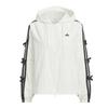 Chaqueta cortavientos tejida con capucha para mujer para danza Blanca Mujer KR7602