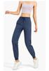 Women's Body Shaping Casual Running Pants with Drawstring Pockets - Breathable Yoga Fitness Trousers