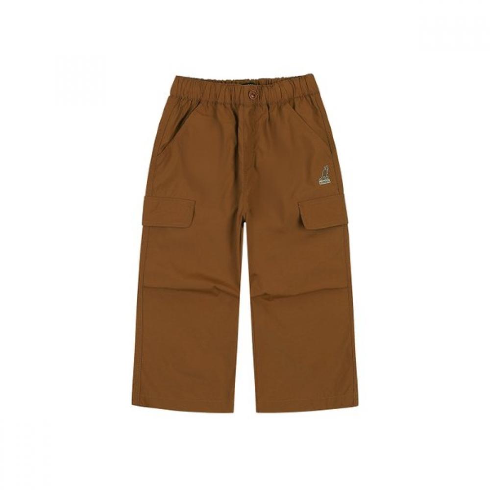 

Kangol Kids Straight Fit Cargo Woven Pants Brown Sb 0214 Braun/110
