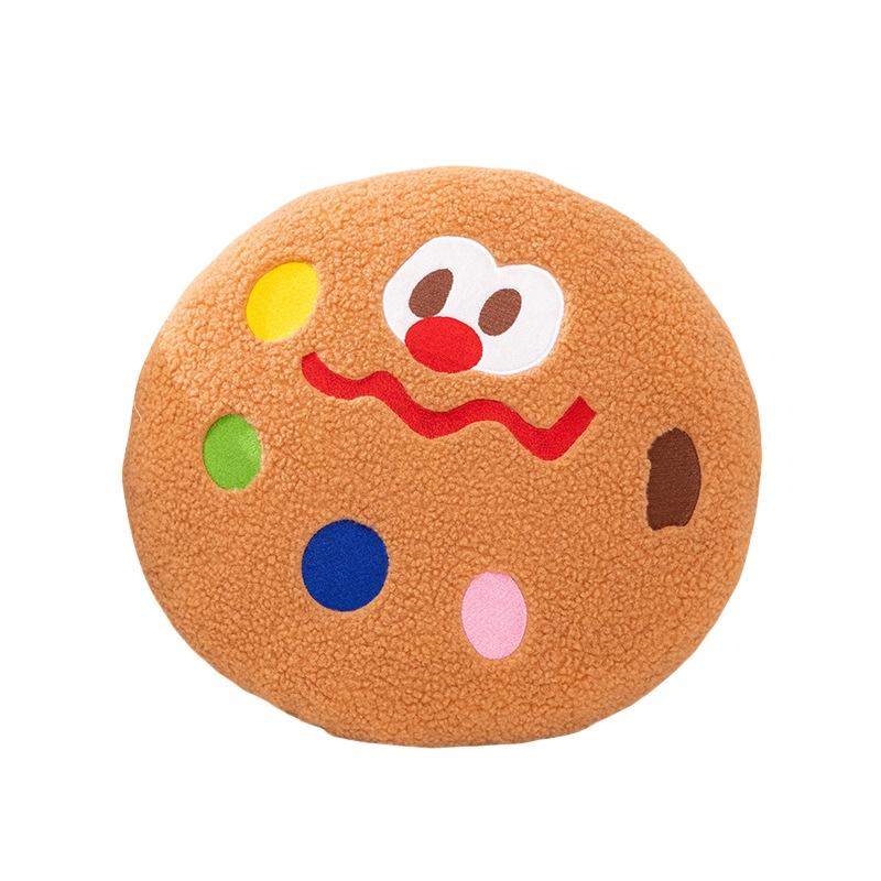 Creative Cookies Pillow Plush Toy Cookie Doll Home Pillow Girls Change Bag Muppet Doll