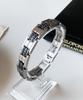 Sabona London 353 Executive Rubber Stainless Steel Magnet Bracelet