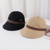 Breathable Outdoor Beach Hat Solid Color Sun Protection Cap Simple Duckbill Hat  Hiking