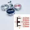 AAZD1 4pcs 3D 62mm Car emblem Wheel hub Center Cap For 56mm OZ Badge covers sticker Decals Styling accessories