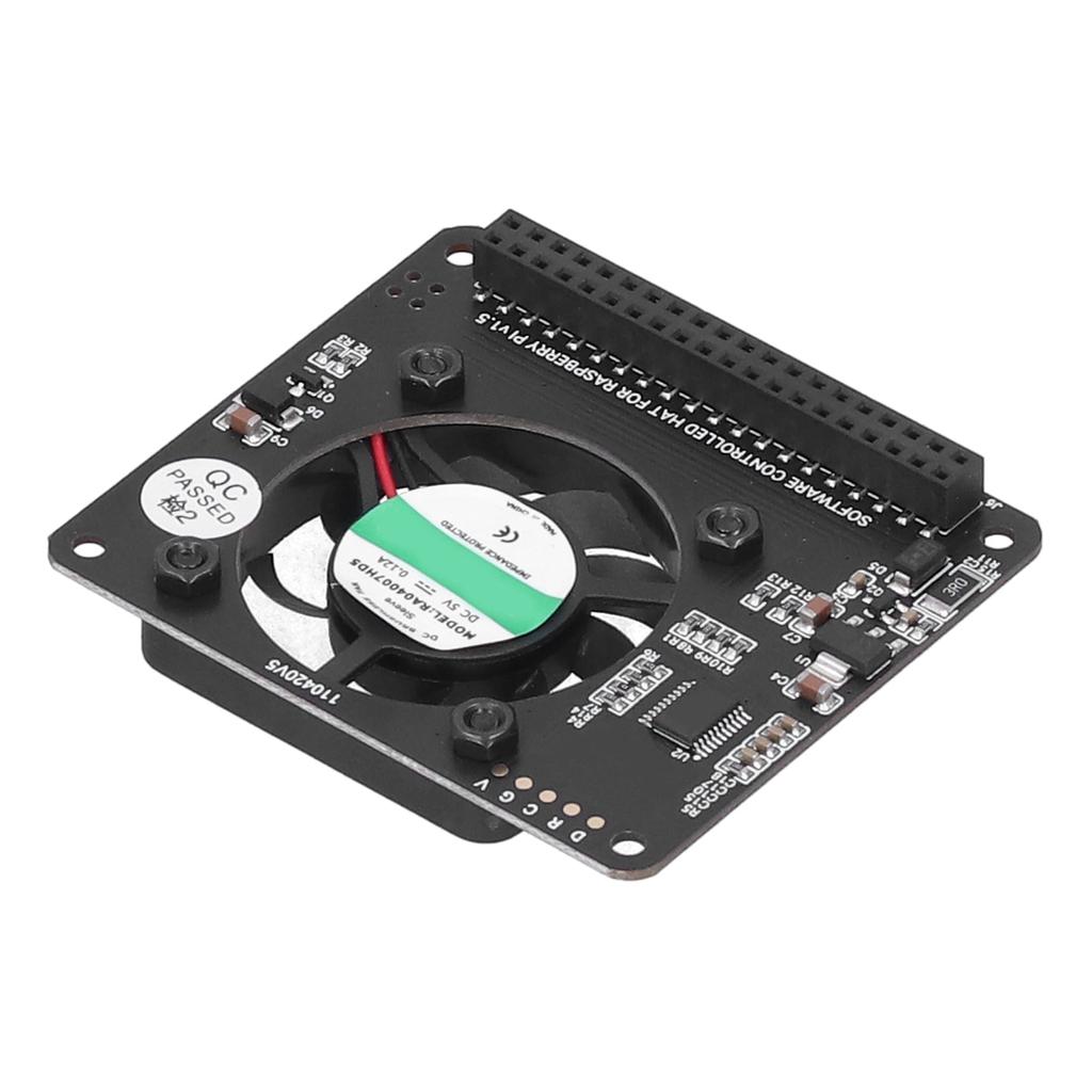 Cooling Fan Module with Power Switch Adjustable Speed for Raspberry Pi 4B 3B+ 3B