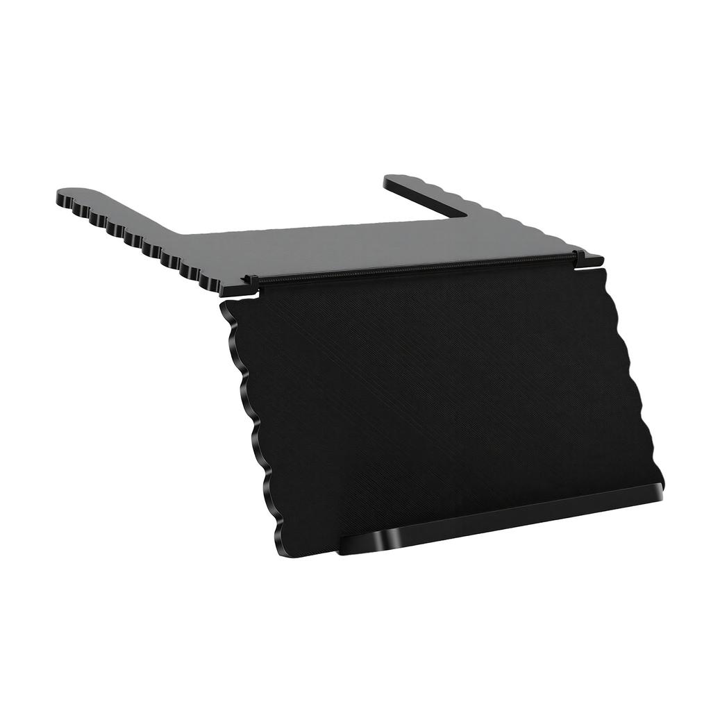 Mahjong Card Holder for Table, Slide Under Mat Stand Angled Viewing Rack Space Saving Accessory, with Low Foldable Design for Mahjong Mat