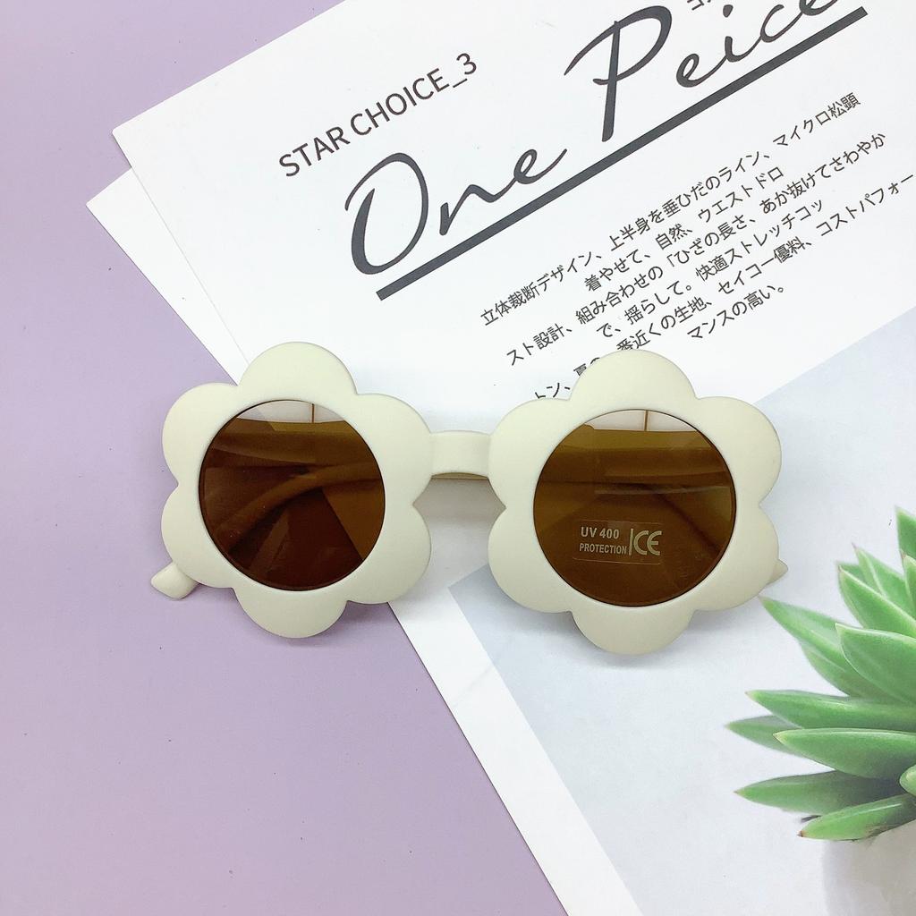 New Sun Flower Kids Sunglasses UV400 for Boy Girls Toddler Lovely Baby Sun Glasses Round Cute Children Outdoor Eyewear