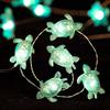 2M 20LED Sea Animals Turtle String Light Party Under The Sea Birthday Party Decoration Beach Theme Fairy Light for Home Indoor