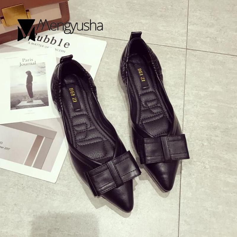 Модные удобные черные туфли-лодочки для женщин — фото 5