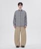 Good Life Works High Curved Wide Cotton Pants Beige