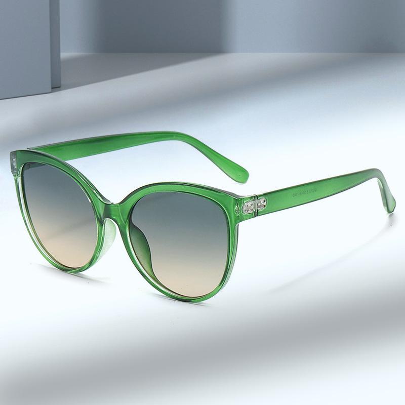 Ochelari de soare ochi de pisică Ochelari de soare Conducere în aer liber Umbrelă de soare Decorare Ochelari cu rame supradimensionate Protecție UV