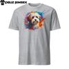 Colorful Havanese Dog Unisex T-Shirt Mens Womens Tees Top | Vibrant Design | Short Sleeve Tee