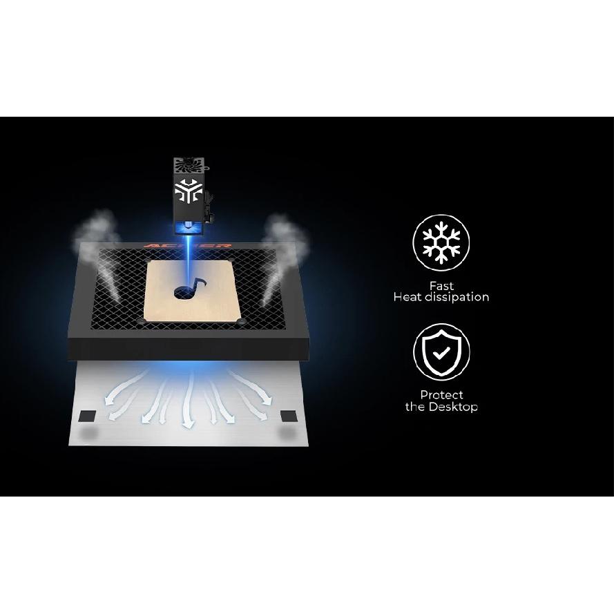 ACMER S1 Laser Honeycomb Working Table Honeycomb Bed Universal Board 260x215x22mm For S1 Mini 2.5/3.5/6W Laser Engraving Machine