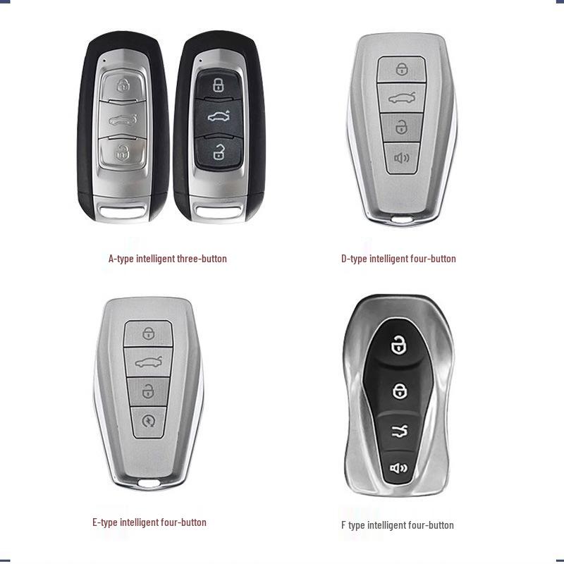 Geely Boyue Key Case: Fits 15-18 Emgrand GL, Borui GS, Cao Cao 60 - Protective Shell