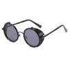 Round Frame Steampunk Sunglasses for Men Women Classic Vintage Trend Design Driving Travel Goths Punk Sun Glasses Eyewear 2025