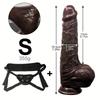 Wearable Light Beige Dildo|Realistic Flesh Texture,Multi-Sized Sliding Design|Silicone with Strong Suction Cup|Adult Sex Toy for Women,Men & Couples