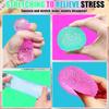 4 Colors Venting Balls Squishy Fidget Toy Slow Rebound Anxiety Relief Soft Sensory Squeeze Toys for Adults Kids Birthday Gifts