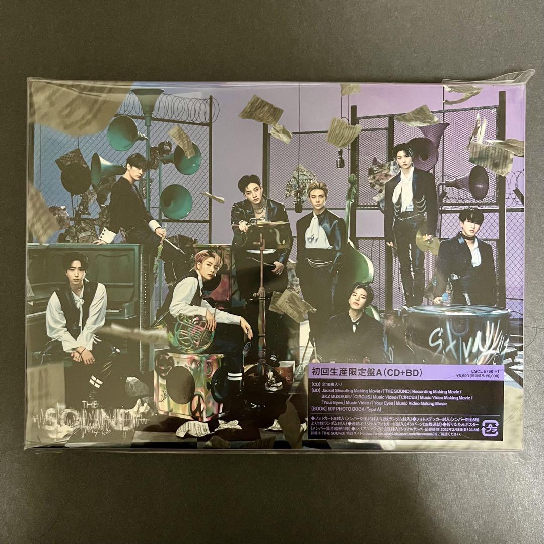 

[USED] Stray Kids THE SOUND First Press Limited Edition A (CD + BD)