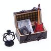 Valigia in Pelle per Bambola Mini 1:Valigia Portatile in Miniatura Scala 1:12 Valigia Vintage Mobili per Casa delle Bambole Accessori per Bambole Fai da Te Regalo