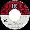 Disque 7 pouces BREAD It Dont Matter To Me E45701 ELEKTRA 1970 Canada Rock Occasion