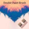 for Acrylic Painting Paint Brushes DIY Renovation Wall Advertisements Double Head Painting Brush