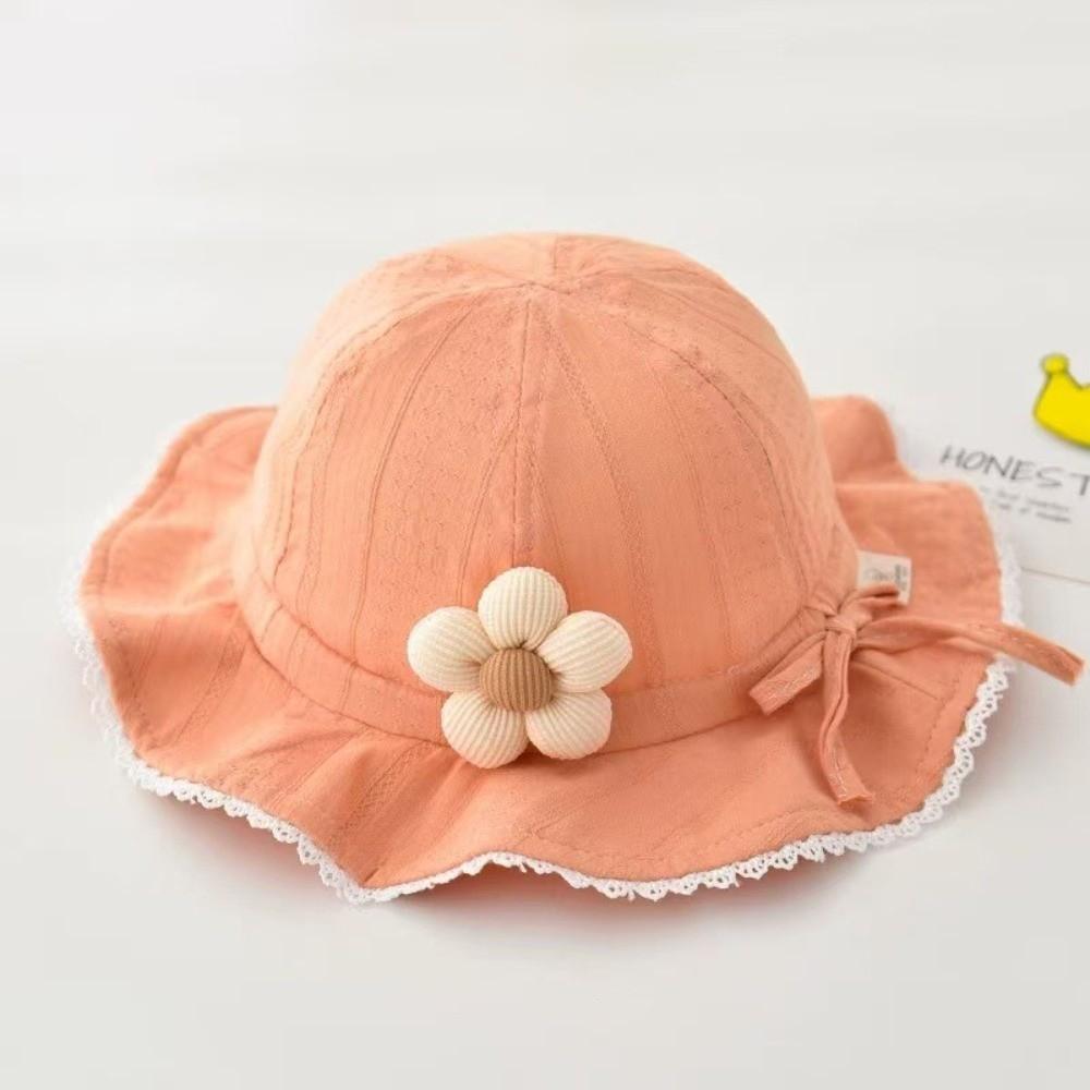Sun Protection Infants Bonnets Breathable Baby Sun Hat Cute Fisherman Hat  Spring Autumn