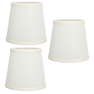 3 ks Stínidlo na lampu Ručně vyráběné Vysoká propustnost Světlý látkový Vysoce odolné Bezpečný design Malý