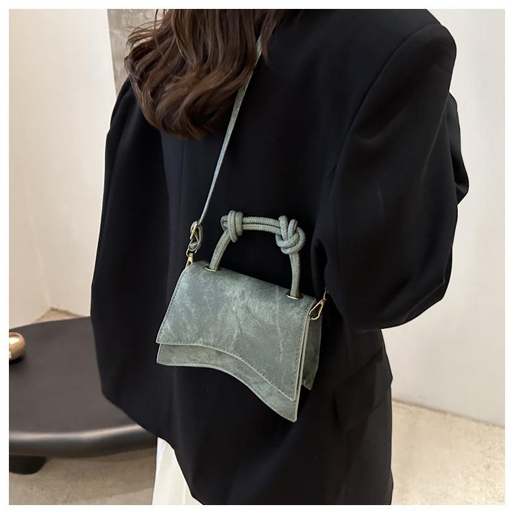 Women's Fashion Simple Casual Crossbody Bag, Pure Color Small Square Bag, Faux Leather Single Shoulder Sling Purse