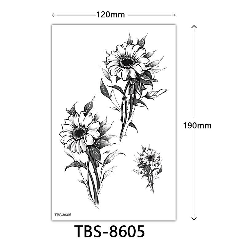 Waterproof Tattoo Sticker, Totem Character Animal Tattoo Sticker Tattoo