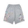 Nouveaux shorts décontractés pour hommes et femmes, style identique, avec impression graffiti éclaboussures d'encre GALLER, collection printemps-été 2024, une pièce sera envoyée par lots