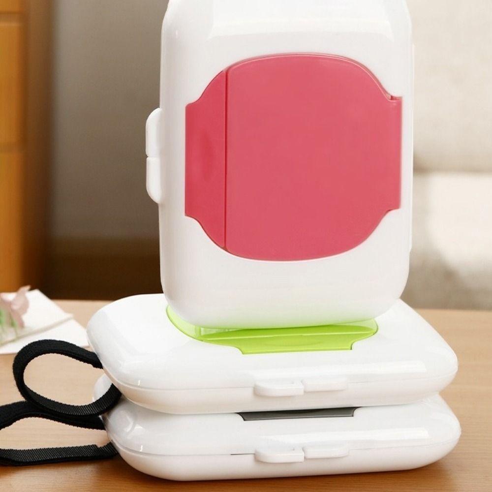 Refillable Wipes Dispensers Sealed Baby Wipe Box Wipes Storage Box Wet Wipe Case for Home