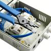 Professional Metal Crimping Tool For RJ45 Connectors With Wire Stripping And Cutting Functions Ideal For Networking Installations