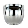 Visera Burbuja Retro de 3 Broches para Casco de Motocicleta Lente Facial Parasol