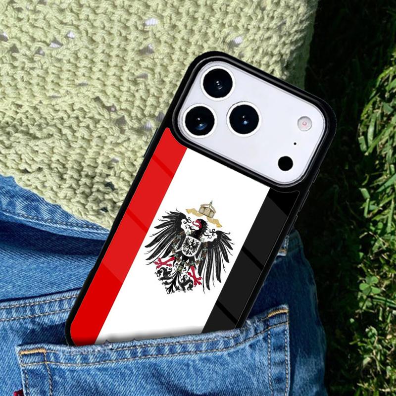 Germany Flag National Emblem phone case cover Compatible with for IPhone 17air 16e 15 14 13 12 11Pro Max 17 Air